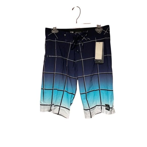 NWT quiksilver men’s board shorts every day electric Vee 21 straight waist 29 ￼ - Picture 1 of 4